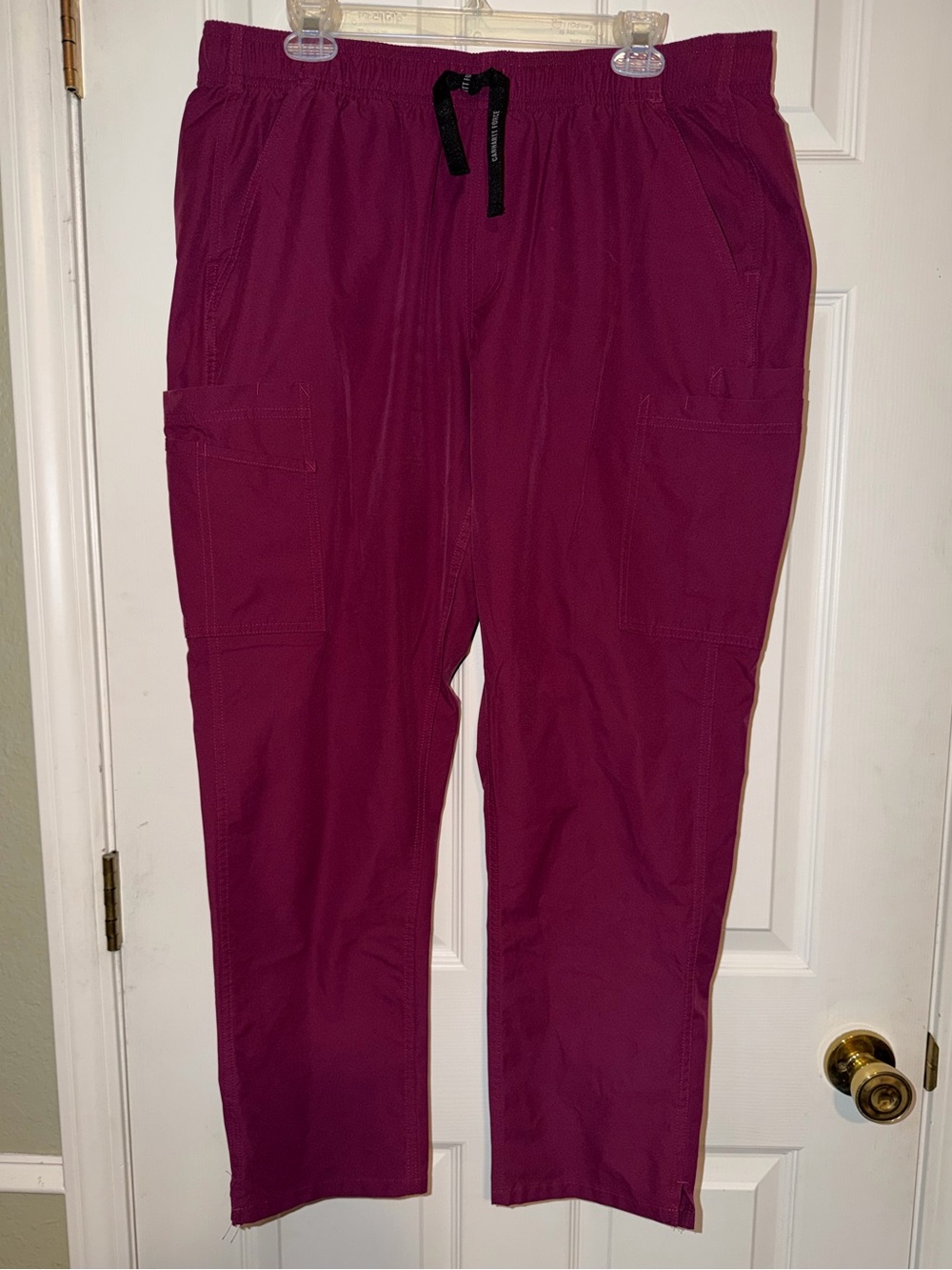 Carhartt‎ Women’s Force Essentials Straight-Leg Scrub Pants in Deep Magenta